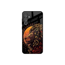 QRIOH Graphic Printed Sleek & Lightweight Silicone Samsung Galaxy A56 5G Glass Back Case-picture-33