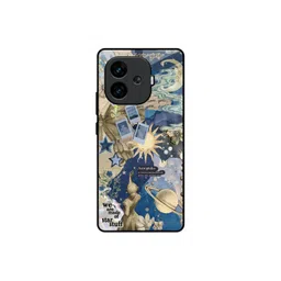 QRIOH Infinite Stardust Printed iQOO Neo 10R 5G Glass Back Case Mobile Accessories-picture-16