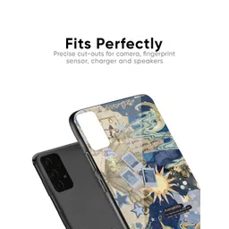 QRIOH Infinite Stardust Printed Samsung Galaxy A34 5G Silicone Back Case image 3