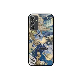 QRIOH Infinite Stardust Printed Samsung Galaxy A34 5G Silicone Back Case image 1