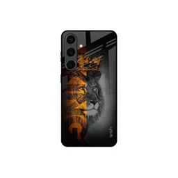 QRIOH King Of Forest Quirky Printed Samsung Galaxy S24 Plus Silicone Back Case-picture-33