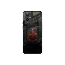 QRIOH Lord Hanuman Animated OnePlus 9 pro Back Case Mobile Accessories-image-14