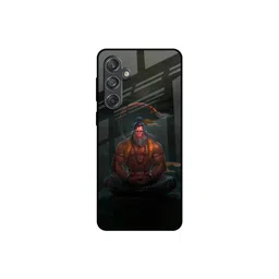 QRIOH Lord Hanuman Animated Printed Samsung Galaxy M55 5G Back Case Mobile Accessories-image-19