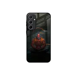 QRIOH Lord Hanuman Printed Samsung Galaxy A35 5G Silicone Back Case Mobile Accessories-picture-47
