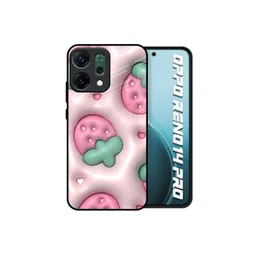 QRIOH Loveberry Bliss Printed Oppo Reno14 Pro 5G Glass Back Case Mobile Accessories-picture-17