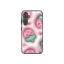 QRIOH Loveberry Bliss Printed Samsung Galaxy M55s Glass Back Case Mobile Accessories-picture-13