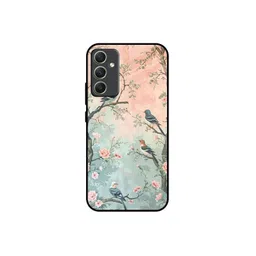 QRIOH Nature's Chorus Printed Sleek & Lightweight Silicone Samsung Galaxy A34 5G Back Case-picture-22