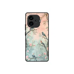 QRIOH Quirky Printed Glass iQOO Neo 10R 5G Mobile Back Case Cover-picture-19