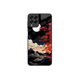 QRIOH Scarlet Serenity Printed Samsung Galaxy M53 5G Back Case-picture-29