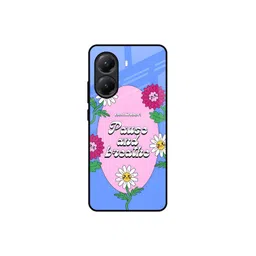 QRIOH Smell Like Floral Printed Poco X7 Pro 5G Glass Back Case Mobile Accessories-picture-16