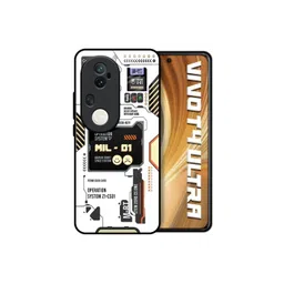 QRIOH Tech Display Printed Impact Resistant Vivo T4 Ultra 5G Silicone Back Case-picture-33