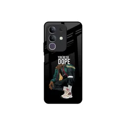 QRIOH Unisex Graphic Printed Vivo T4x 5G Dope Person Glass Back Case Mobile Accessories-picture-18