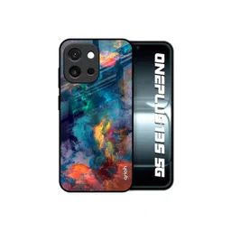 QRIOH Unisex OnePlus 13s 5G Abstract Cloudburst Shockproof Glass Back Case-picture-36