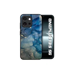 QRIOH Unisex OnePlus 13s 5G Abstract Cool Marble Shockproof Real Glass Back Case-picture-28