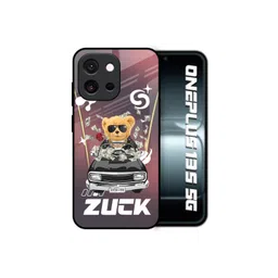 QRIOH Unisex OnePlus 13s 5G Typography Money Madness Shockproof Glass Back Case-picture-23