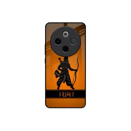 QRIOH Unisex Quirky Printed Vivo T4 5G Halo Rama Glass Case Mobile Accessories-picture-29