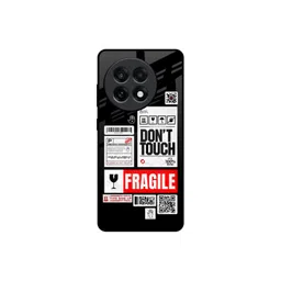 QRIOH Unisex Typography Printed OnePlus 13R 5G Glass Back Case-picture-35