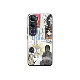 QRIOH Unisex Typography Printed Vivo Y300 5G Glass Back Case-picture-16