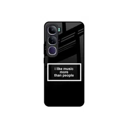 QRIOH Unisex Typography Printed Vivo Y300 5G Glass Back Case-picture-15