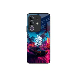 QRIOH Unisex Vivo T4x 5G Quirky Shockproof Glass Back Case-picture-15