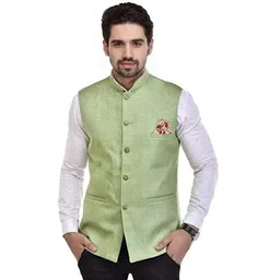 qtsy Solid Men Waistcoat-picture-15