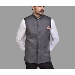 qtsy Solid Men Waistcoat-picture-20