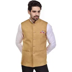 qtsy Solid Men Waistcoat-picture-19