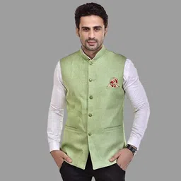 qtsy Solid Men Waistcoat-picture-23