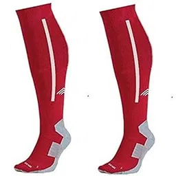 QUADA Compression Socks for Men & Women, Athletic Fit for Running, Nurses, Shin Splints, Flight Travel & Pregnancy - Boost Stamina, Circulation & Recovery (Red with White)-picture-18