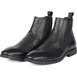 quadro Men CHELSEA Leather Boots-picture-35