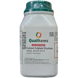 QUALIKEMS Calcium Sulphate Dihydrate 500GM CAS NO=10101-41-4 (lab use only)-picture-20