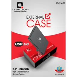 Quantron QUH -230 USB 3.0 EXTERNAL CASE 2.5" HDD/SSD. Hard Disk Skin-picture-26