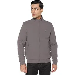 qube by fort collins Men's Regular Fit Lightweight Winter Jacket - Textured Fabric, Warm & Stylish Outerwear-picture-24