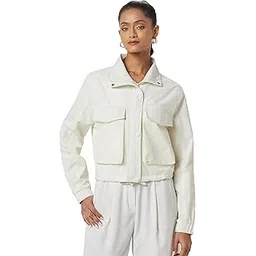 qube by fort collins Women's Faux Fur Regular Winter Puffer Jacket with Collar Stylish, Warm & Lightweight-picture-11