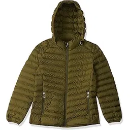 qube by fort collins Women's nylon Standard Parka Coat-picture-20