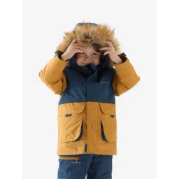 QUECHUA By Decathlon Boys Blue & Tan Logo Jacket-picture-26