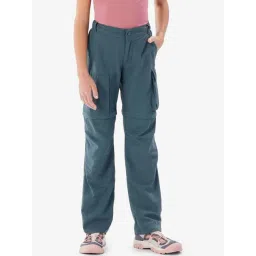 QUECHUA By Decathlon Boys Blue Convertible Hiking Trousers-picture-22