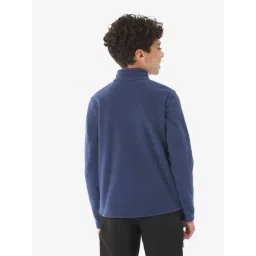 QUECHUA By Decathlon Boys Navy Blue Logo Jacket image 2