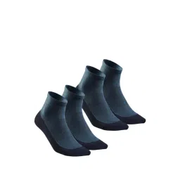 Quechua by Decathlon Bule Blend Solid Socks Pack of 2 ( UK 8.5-11 EU43-46 )-picture-44