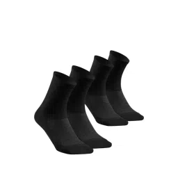 Quechua By Decathlon Unisex Black Socks (UK 2.5-5 EU35-38)-picture-31