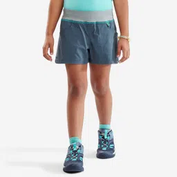 Kids' Hiking Shorts MH500 7-15 Years Storm Grey-image-33