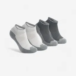 Kids' hiking socks NH100 2-Pack - Grey-image-6