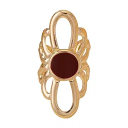 QUECY Gold-Plated Brass Finger Ring-picture-33