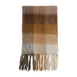 QUECY Unisex Checked Scarf-picture-22