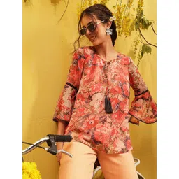 QUIERO Women Floral Printed Regular Top-picture-23