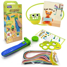 quill on Spyrosity Explore- Quilling Based Creative Toy And Activity Set– With Patent Pending Motorized Tool - For Boys And Girls Above 5 Years (Spyrosity Super Quiller)-picture-14
