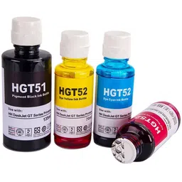 QUINK GT53XL for HP 315, 316, 319, 416, 500, 515, 525, 516, 530, 580, 585 Black + Tri Color Combo Pack Ink Bottle-picture-25