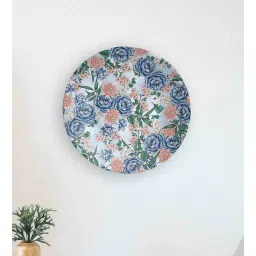 quirk india MulticolouredFloral Blue Beauty Decorative Ceramic Wall Plate-picture-16