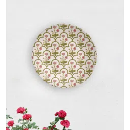 quirk india MulticolouredOrchids of the Yard Decorative Ceramic Wall Plate-picture-14