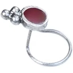 quirksmith 925 Sterling Silver Bindu Nosepin/For Pierced & Non-Pierced Nose/With Certificate of Autenticity/Anniversary Gift-picture-23